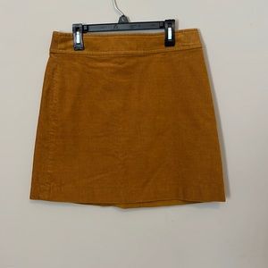 J CREW corduroy skirt